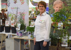 Monique Hazen van Fruithof stond met een aantal nieuwe producten op de beurs zoals hun Fruit Kwartet. Waarbij je vier verschillende fruitsoorten in één pot hebt.